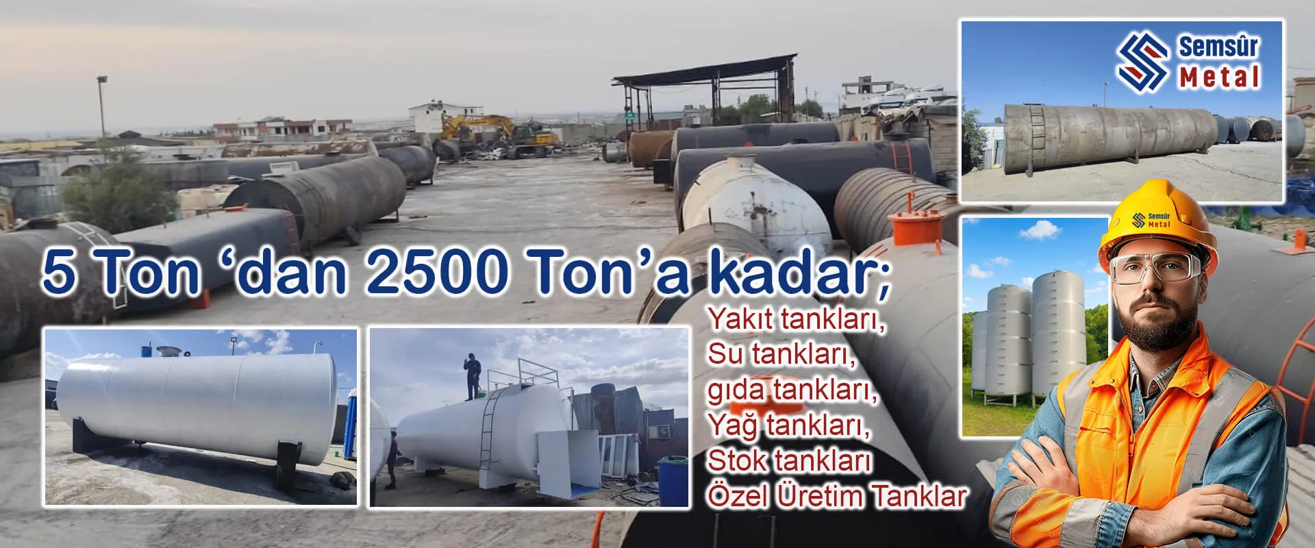 İhtiyaca özel tank üretimi